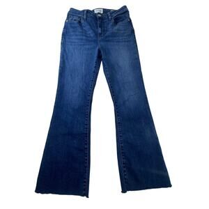 Frame Women’s Le Crop Mini Boot Blue Denim Jeans Size 27 Bootcut Cropped Preppy